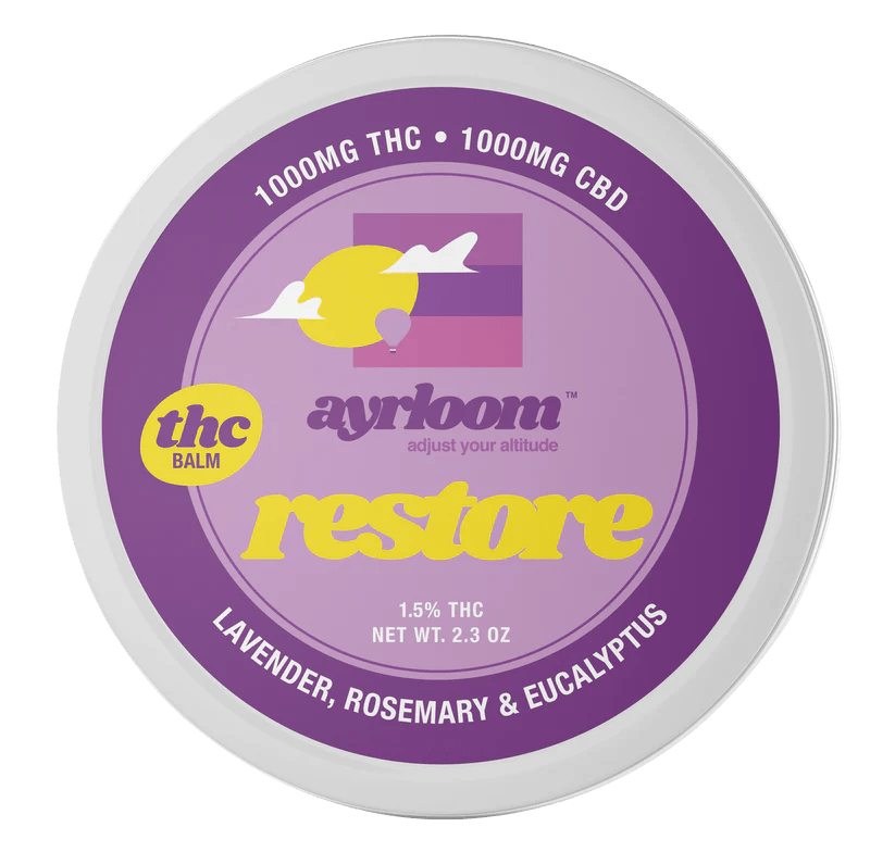Ayrloom | Balm Restore Lavender Rosemary Eucalyptus 1000mg 2 3