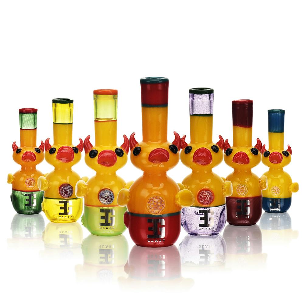 Eg Glass | Hand Pipe Horned Duck 5