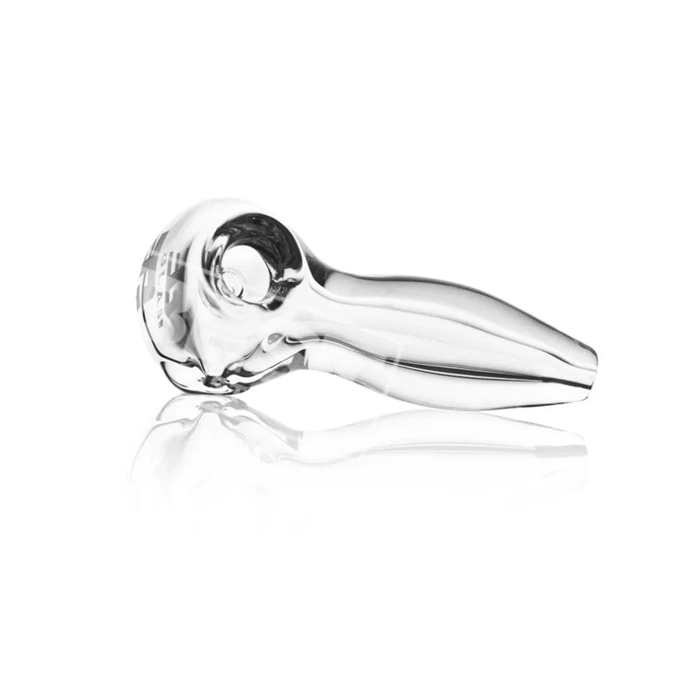 Eg Glass | Simplistic Ultra Thick Glass Hand Pipe 5in Clear Es