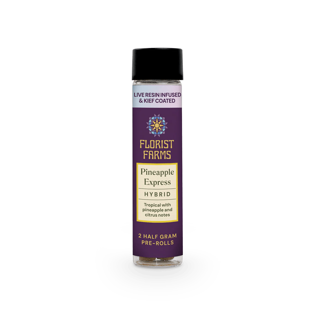 Florist Farms | Live Resin Infused Kief Coated Pineapple Expre