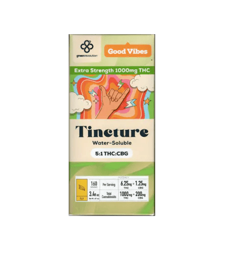 Green | Revolution Water Soluble Tincture Good Vibes Extra Str