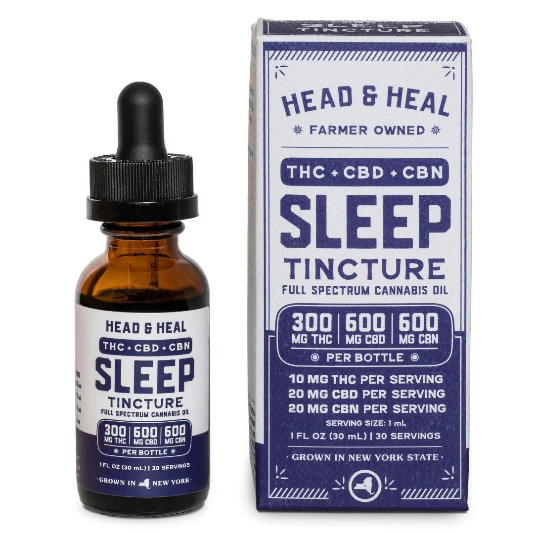 Head | Heal Tincture Sleep 1 2 2 Thc Cbd Cbn 300mg Thc