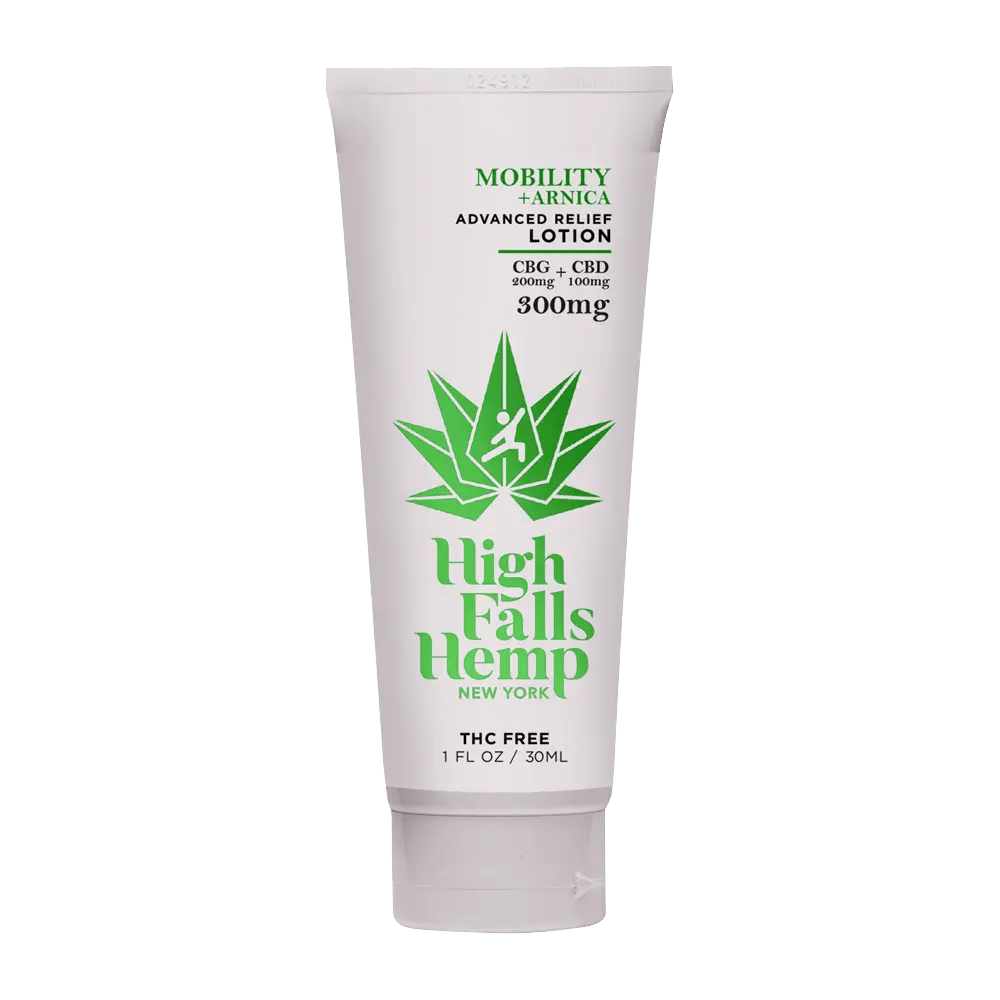 High | Falls Hemp Cbd Mobility Lotion 200mg Cbg 100mg Cbd