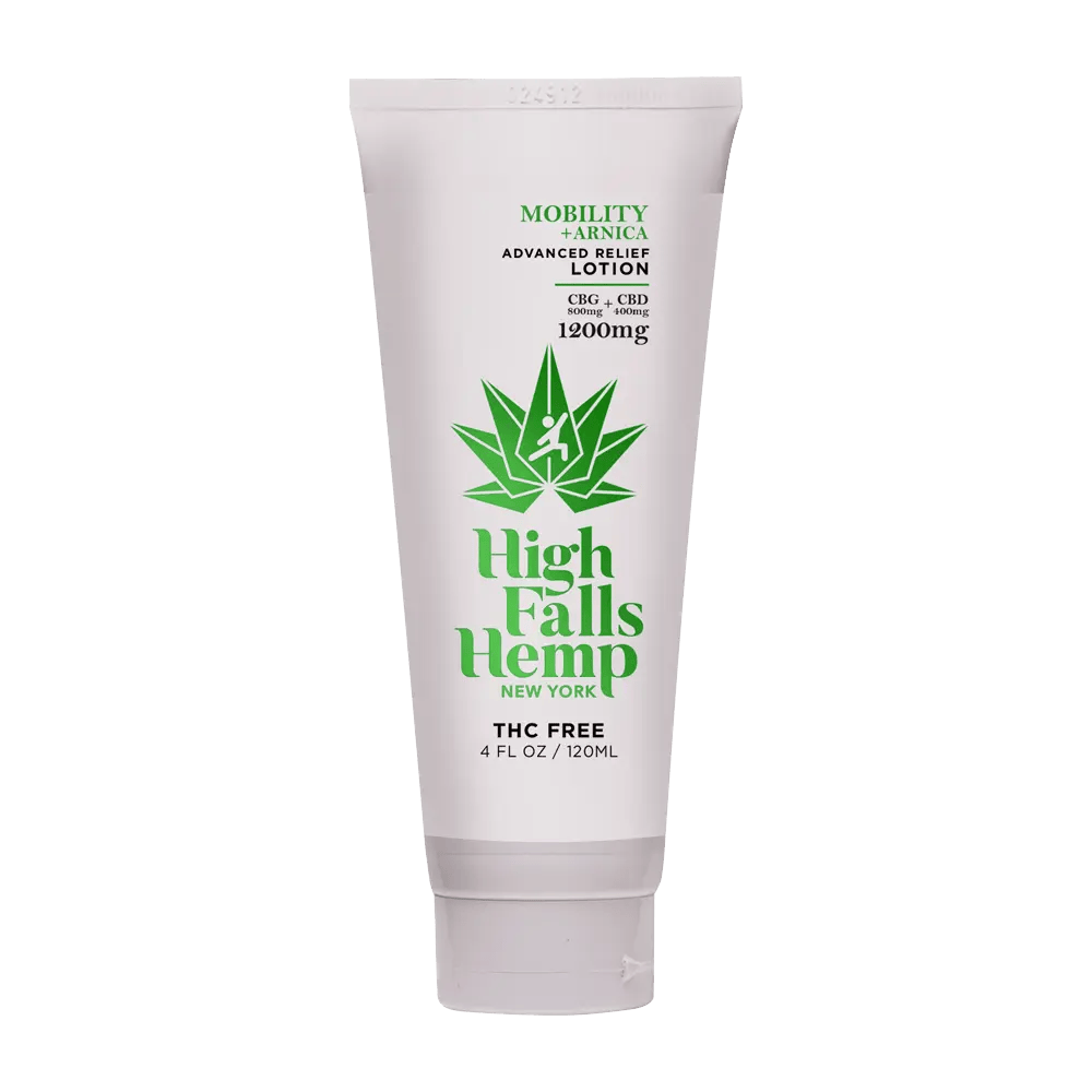 High | Falls Hemp Cbd Mobility Lotion 800mg Cbg 400mg Cbd