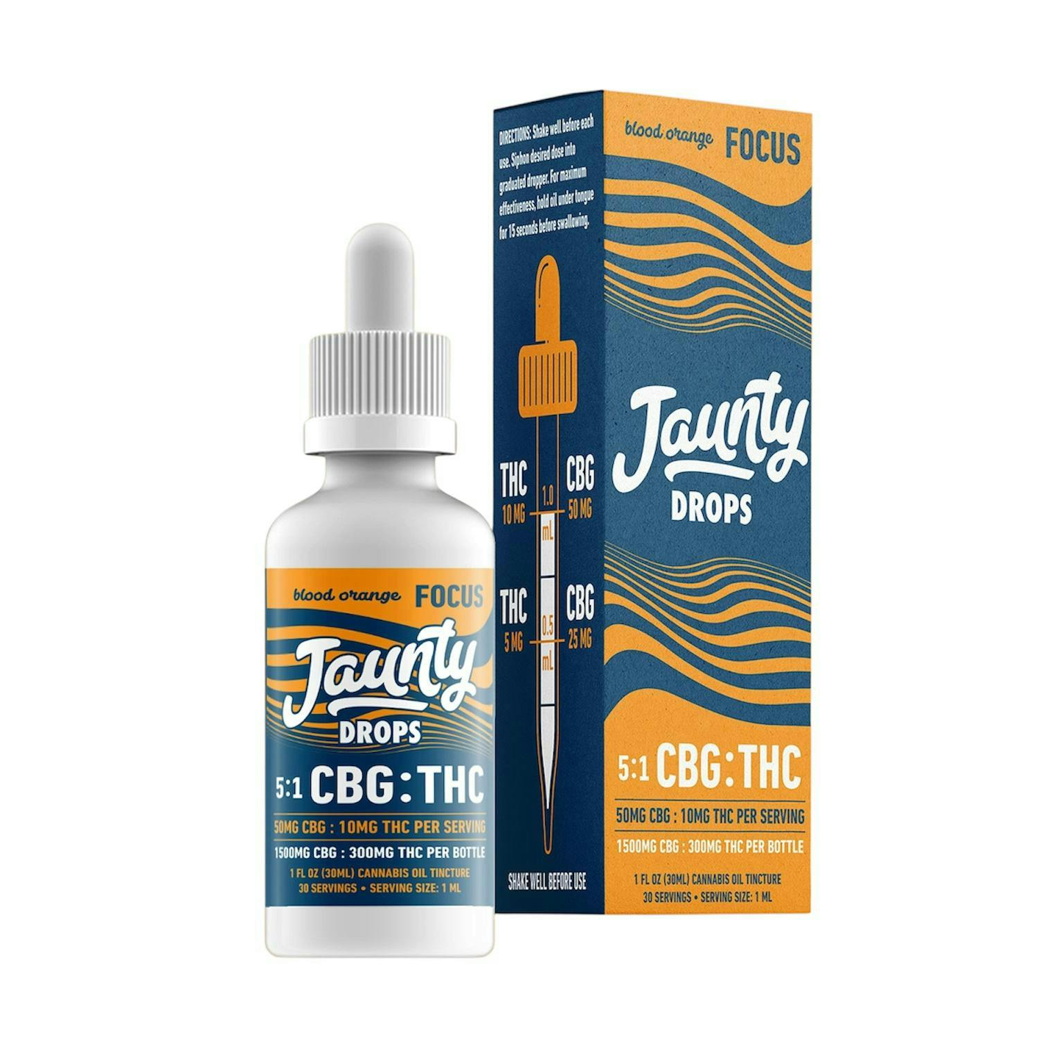 Jaunty | Tincture Focus Blood Orange 5 1 1fl