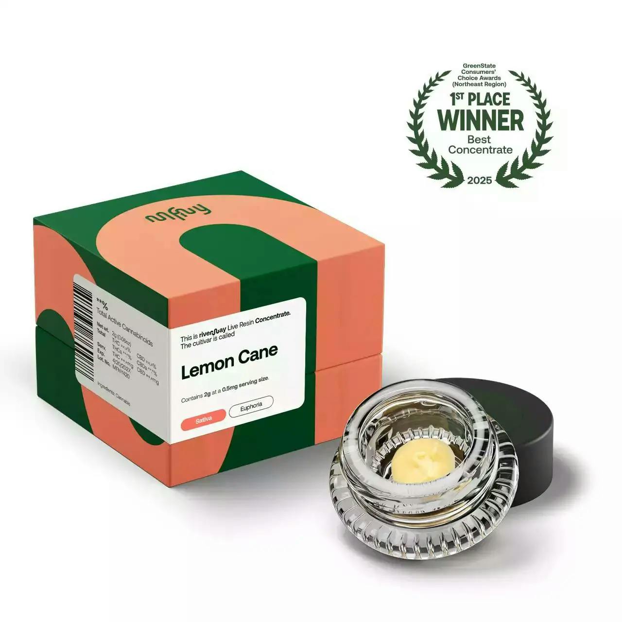 Mfny | Live Resin Badder Lemon Cane Sativa 2g