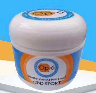 Op6 | Cbd Sports Menthol Cooling Pain Cream 1200mg Hemp